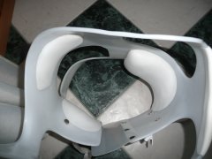 aufgepolstertes Korsett